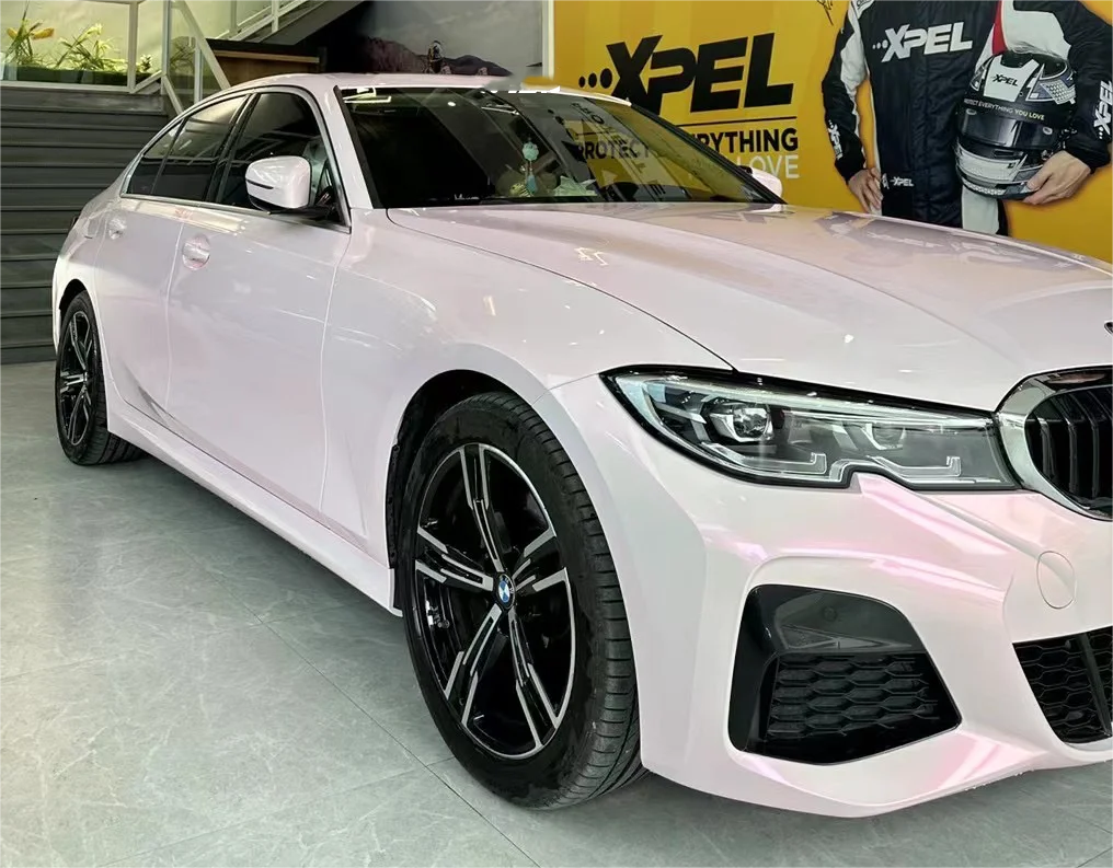 Glossy Flower Yue Fen Vinyl Car Wrap K-1101 review Dasellin