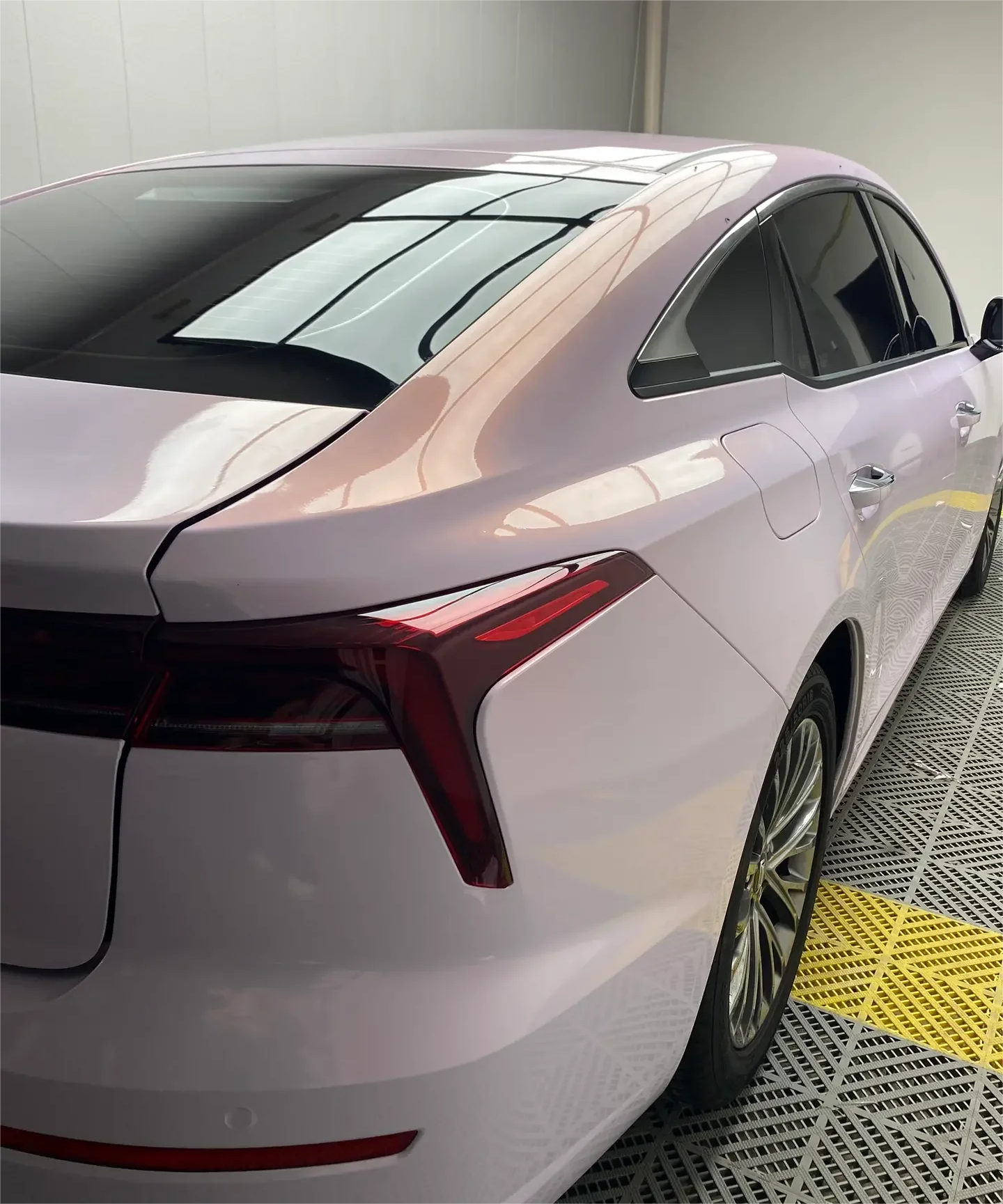 Glossy Flower Yue Fen Vinyl Car Wrap K-1101 review Kesicelin