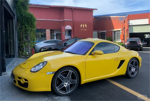 Glossy Maize Yellow Vinyl Car Wrap K-1922 review Betty Girty