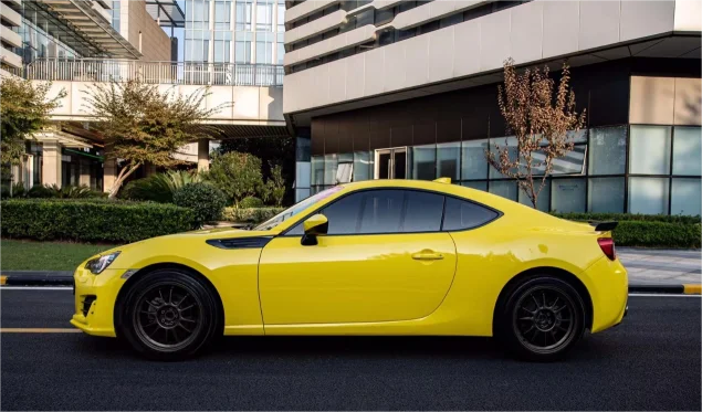 Glossy Maize Yellow Vinyl Car Wrap K-1922 review Metty Kolrt