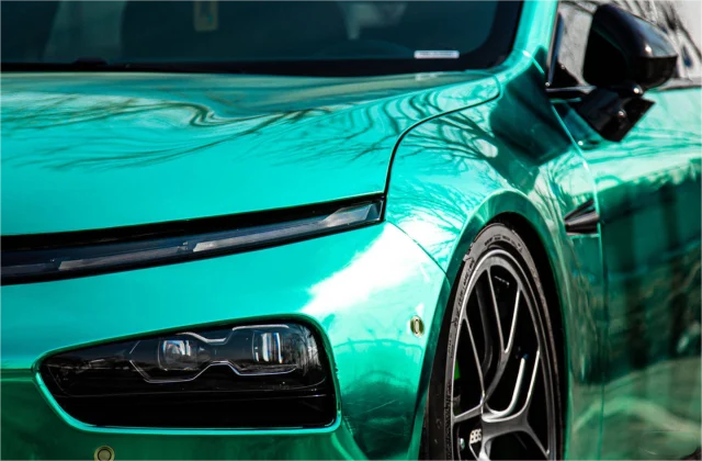 Glossy Metal Emerald Green Vinyl Car Wrap K-2105 review Madidy Homkim