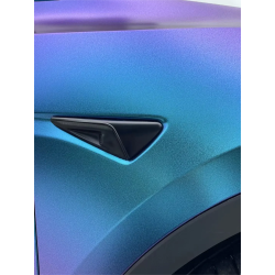 Glossy Diamond Purple Blue Vinyl Car Wrap K-4016 review KIttly