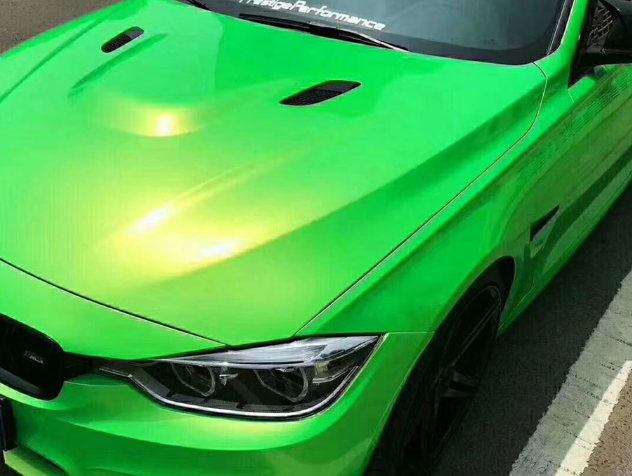 Magic Gold Green Vinyl Car Wrap K-5001 review Frank Orabcle