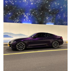 Glossy Midnight Purple Vinyl Car Wrap K-2114 review Ko Dc