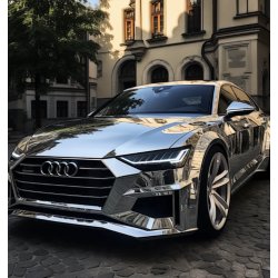 Glossy Liquid Silver Vinyl Car Wrap K-1306 review Fpp Tpp