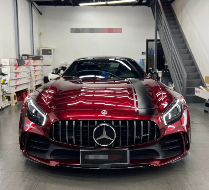 Glossy Liquid Dragon Red Vinyl Car Wrap K-1307 review Boo Dpp