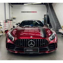 Glossy Liquid Dragon Red Vinyl Car Wrap K-1307 review Boo Dpp