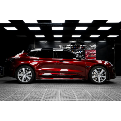 Glossy Liquid Dragon Red Vinyl Car Wrap K-1307 review Francle Jason