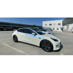 Glossy White To Blue Vinyl Car Wrap K-9304 review Doo Hpp