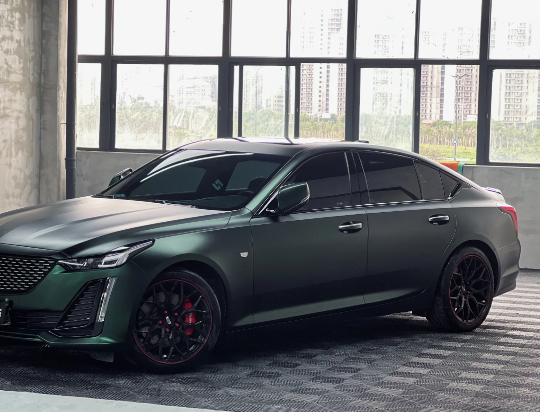 Matte Chrome Venom Green Vinyl Car Wrap K-1211 review Danile Sanna