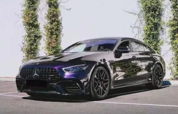 Kakawrap Midnight Purple Vinyl Car Wrap K-2114 | Mercedes - GT