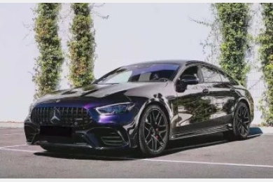 Kakawrap Midnight Purple Vinyl Car Wrap K-2114 | Mercedes - GT