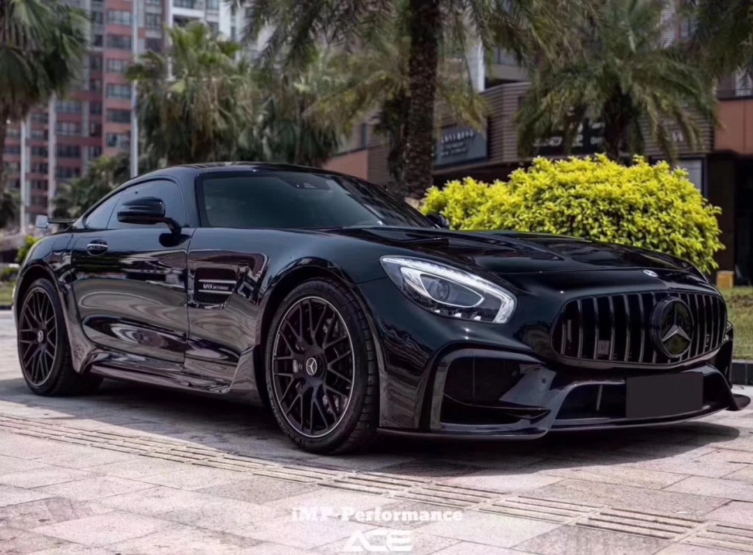 Kakawrap Glossy Crystal Black Vinyl Car Wrap K-7001 | Benz E-Class