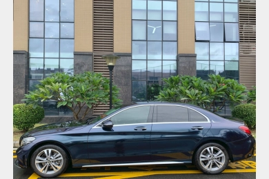 Kakawrap Ghost Midnight Blue Vinyl Car Wrap K-1503 | Mercedes-Benz C200