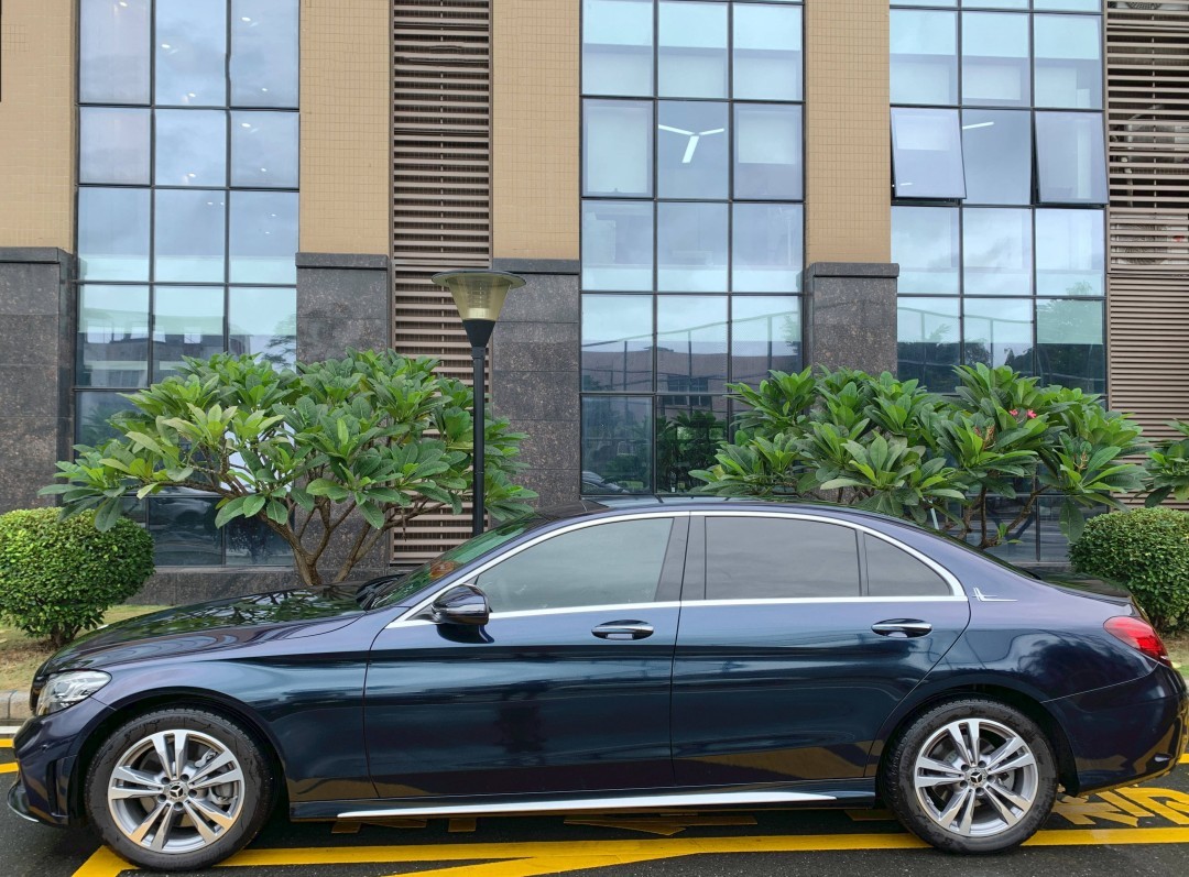 Kakawrap Ghost Midnight Blue Vinyl Car Wrap K-1503 | Mercedes-Benz C200