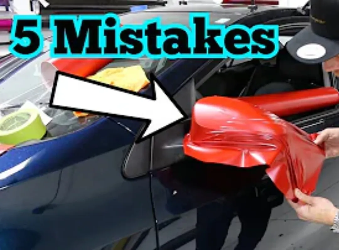 5 Most Common Vinyl Wrap Mistakes