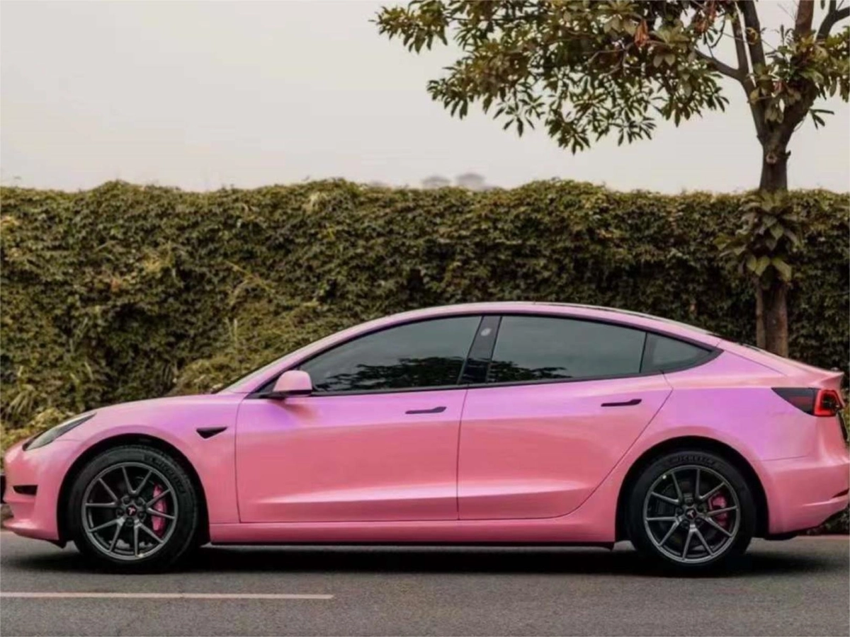 Twin Candy Purple Pink Vinyl Car Wrap K-5015 Case