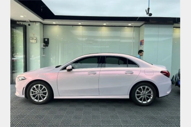 Glossy Flower Yue Fen Vinyl Car Wrap K-1101 Case