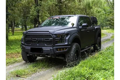 Ford F150 Raptor | Black Samurai Car Wrap