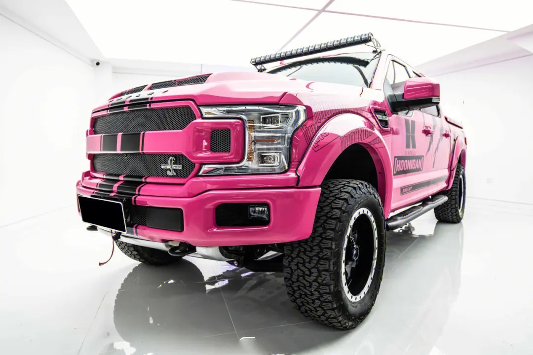 Ford F-150 Raptor: Add a Splash of Pink with Color Change Wrap