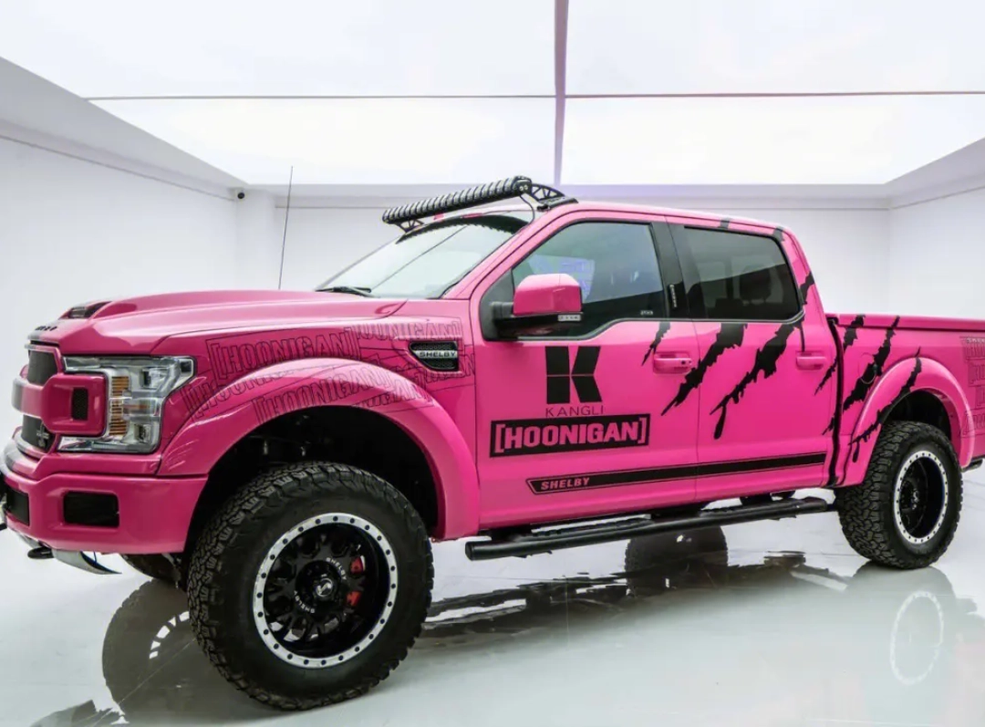 Ford F-150 Raptor: Add a Splash of Pink with Color Change Wrap