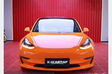  Glossy Crystal Orange Vinyl Car Wrap K-7003 