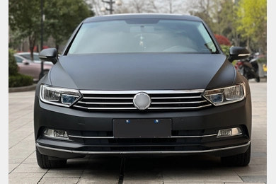 Matte Frosted Black Vinyl Car Wrap K-9502