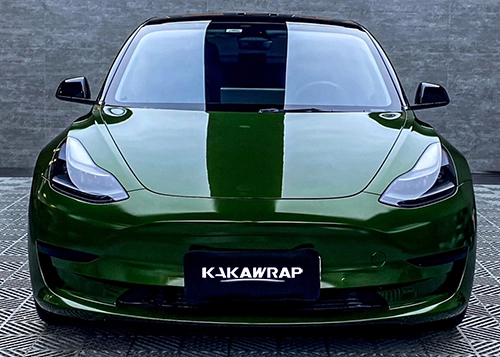  Glossy Sonoma Green Vinyl Car Wrap K-6016