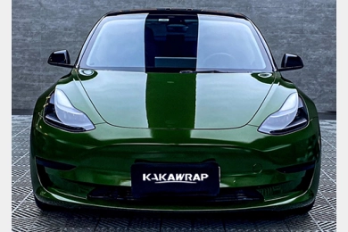  Glossy Sonoma Green Vinyl Car Wrap K-6016