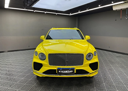 Glossy Maize Yellow Vinyl Car Wrap K-1922