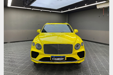 Glossy Maize Yellow Vinyl Car Wrap K-1922