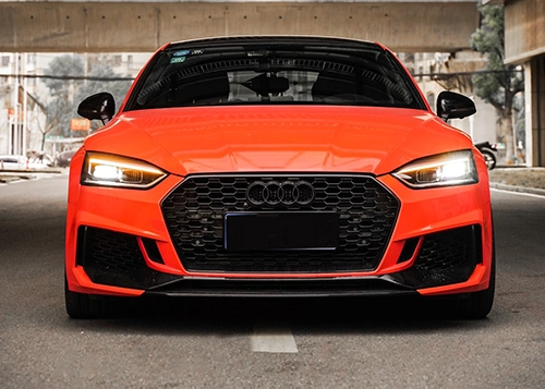 Fluorescencet Orange Vinyl Car Wrap K-8005 