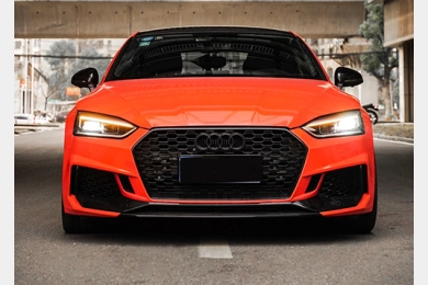 Fluorescencet Orange Vinyl Car Wrap K-8005 