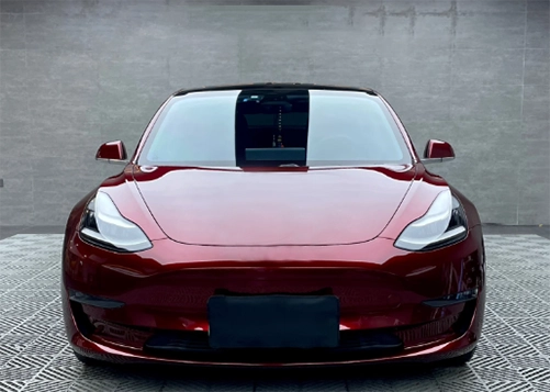 Kakawrap Liquid Gragon Red Vinyl Car Wrap K-1307