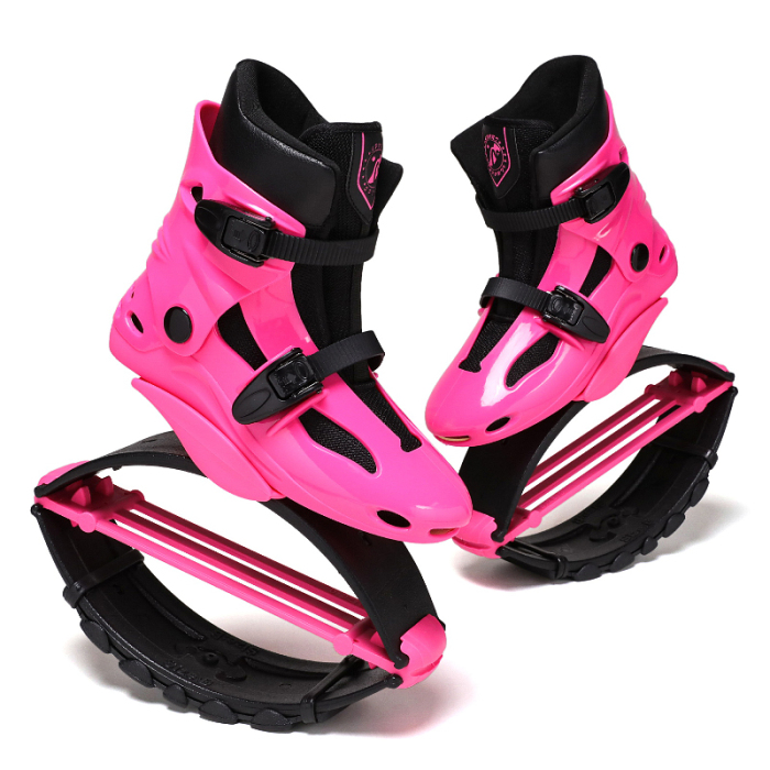 GEN1 Kangoo jumping shoes for kids Unisex Bounce Fitness Sports Stilts Rebound hopping Footwear Anti-Gravity Gym Boots Running Shoes PINK