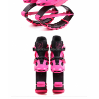 GEN1 Kangoo jumping shoes for kids Unisex Bounce Fitness Sports Stilts Rebound hopping Footwear Anti-Gravity Gym Boots Running Shoes PINK