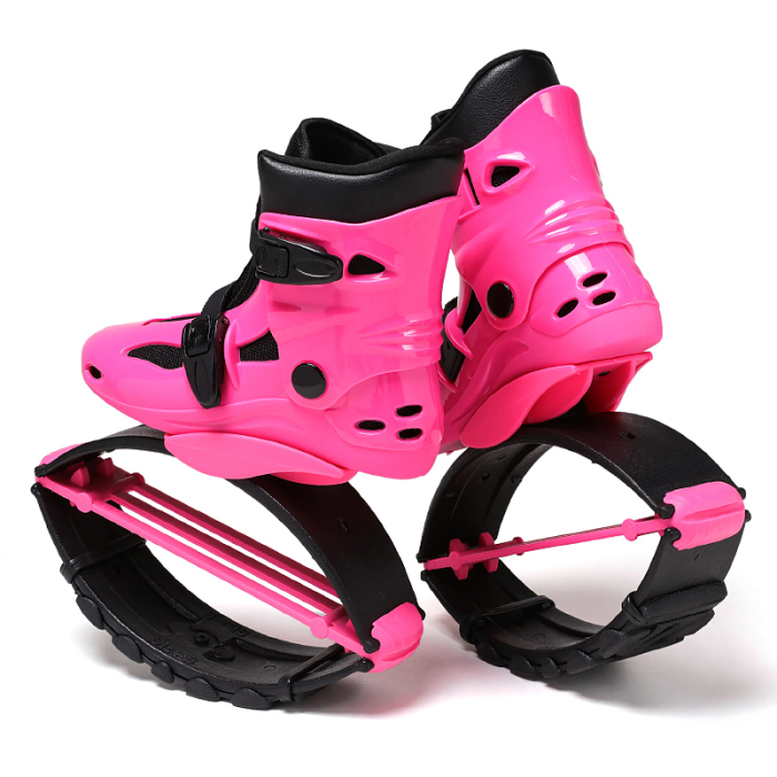 GEN1 Kangoo jumping shoes for kids Unisex Bounce Fitness Sports Stilts Rebound hopping Footwear Anti-Gravity Gym Boots Running Shoes PINK