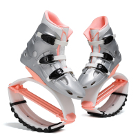 SYJ3 Hot Products New Bouncing Shoes Anti-Gravity Bounce Boots Indoor Fitness Kangaroo Jump Shoes Running Rebound Stilts Sport Shoe Silver+Orange