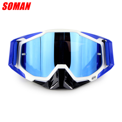 Goggles&Glasses-SOMAN motorcycle riding off-road goggles SM11  White