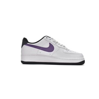 BMLin Air Force 1 Low Hoops White Canyon Purple,DH7440-100 01