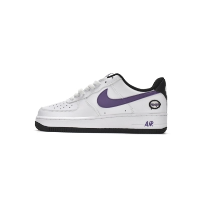 BMLin Air Force 1 Low Hoops White Canyon Purple,DH7440-100 02