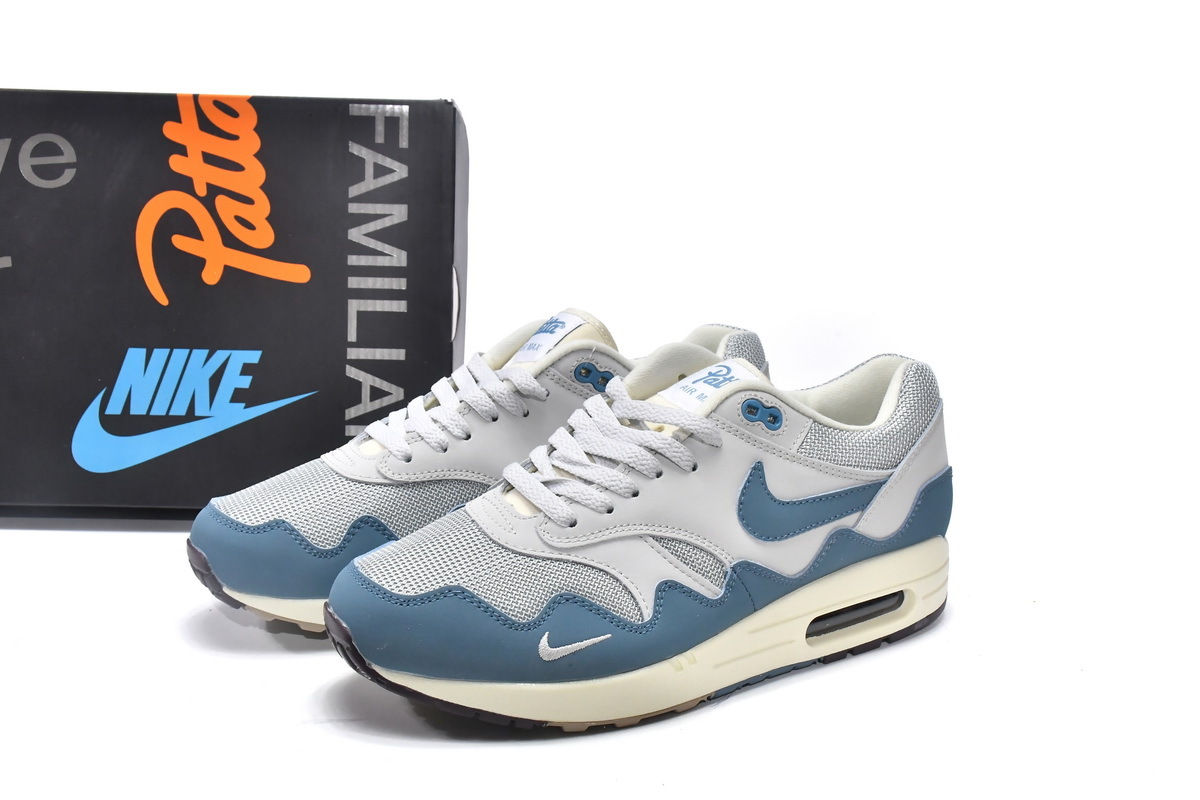 BMLin Air Max 1 Patta Waves Noise Aqua Grey Orchid,DH1348-004