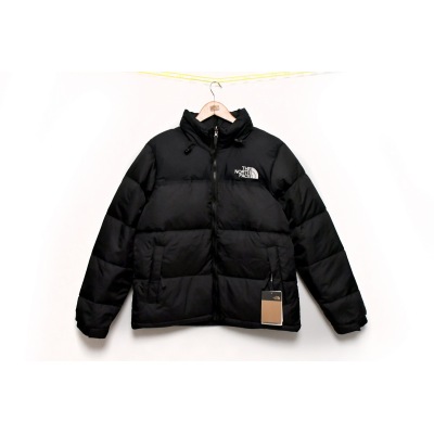 Clothes- LJR The North Face 1996 Retro Nuptse 700 Fill Packable Jacket Recycled TNF Black