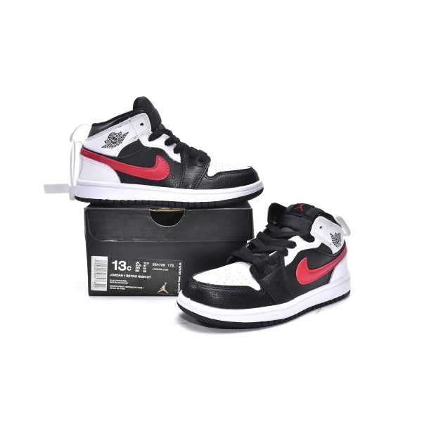 Jordan 1 kids shoesJordan 1 Mid PS Chicago, 554275-173