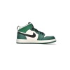 Jordan 1 kids shoes |Jordan 1 Mid PS Pine Green,BQ6932-301