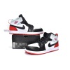 Jordan 1 kids shoes |Jordan 1 Mid PS Red Black Toe,BQ6932-100