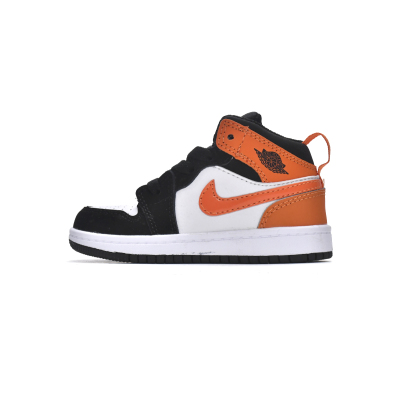 Jordan 1 kids shoes |Jordan 1 Mid PS Shattered Backboard,640734-058 01