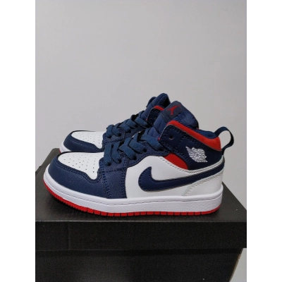 Jordan Kids ShoesJordan 1 Mid SE USA Kids, 852542-104 01