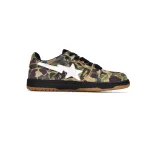 LJR A Bathing Ape Bape Sk8 Sta Low Green Camouflage,11G70-109-0017
