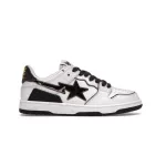 LJR A Bathing Ape Bape SK8 Sta White Silver,1H80-191-020